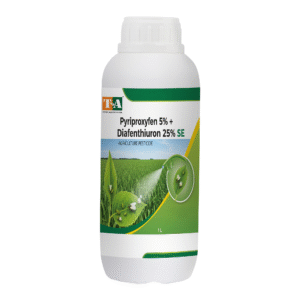 Pyriproxyfen 5% + Diafenthiuron 25% SE