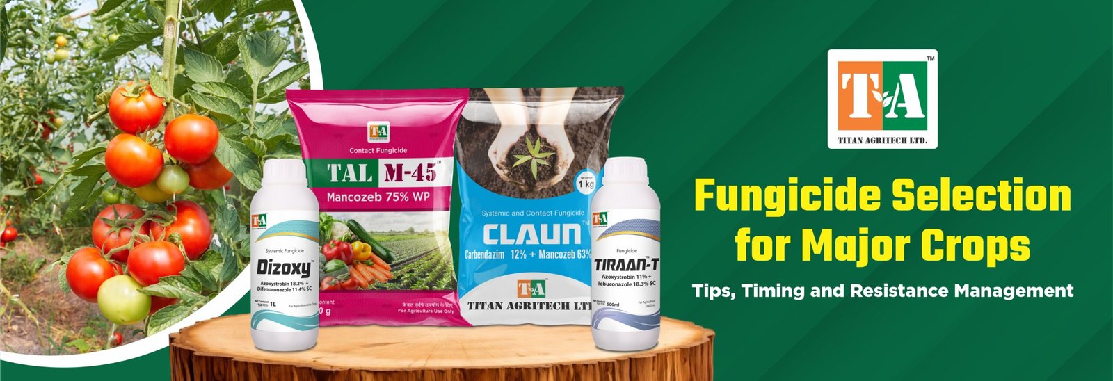 Fungicide Selection for Major Crops