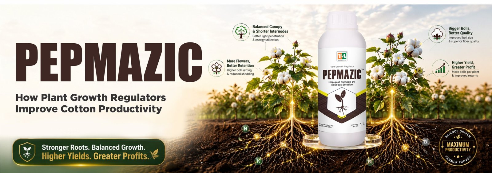 How Plant Growth Regulators Improve Cotton Productivity