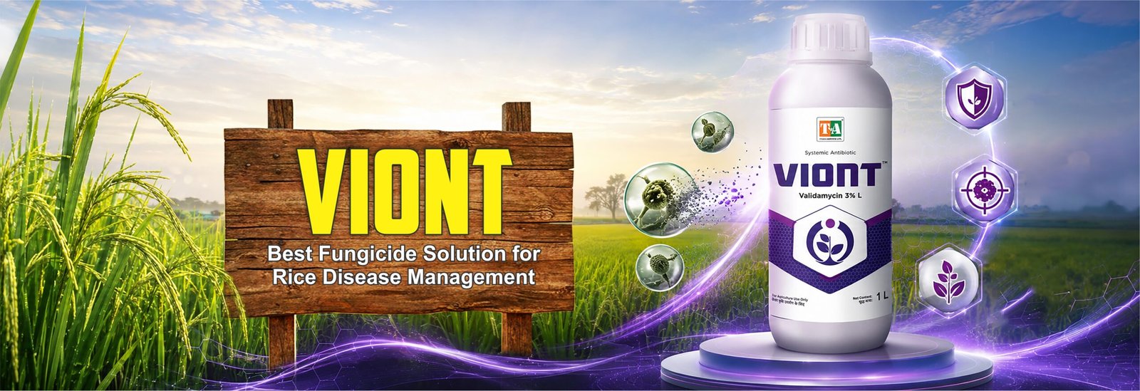 Best Fungicide Solution for Rice Disease Management